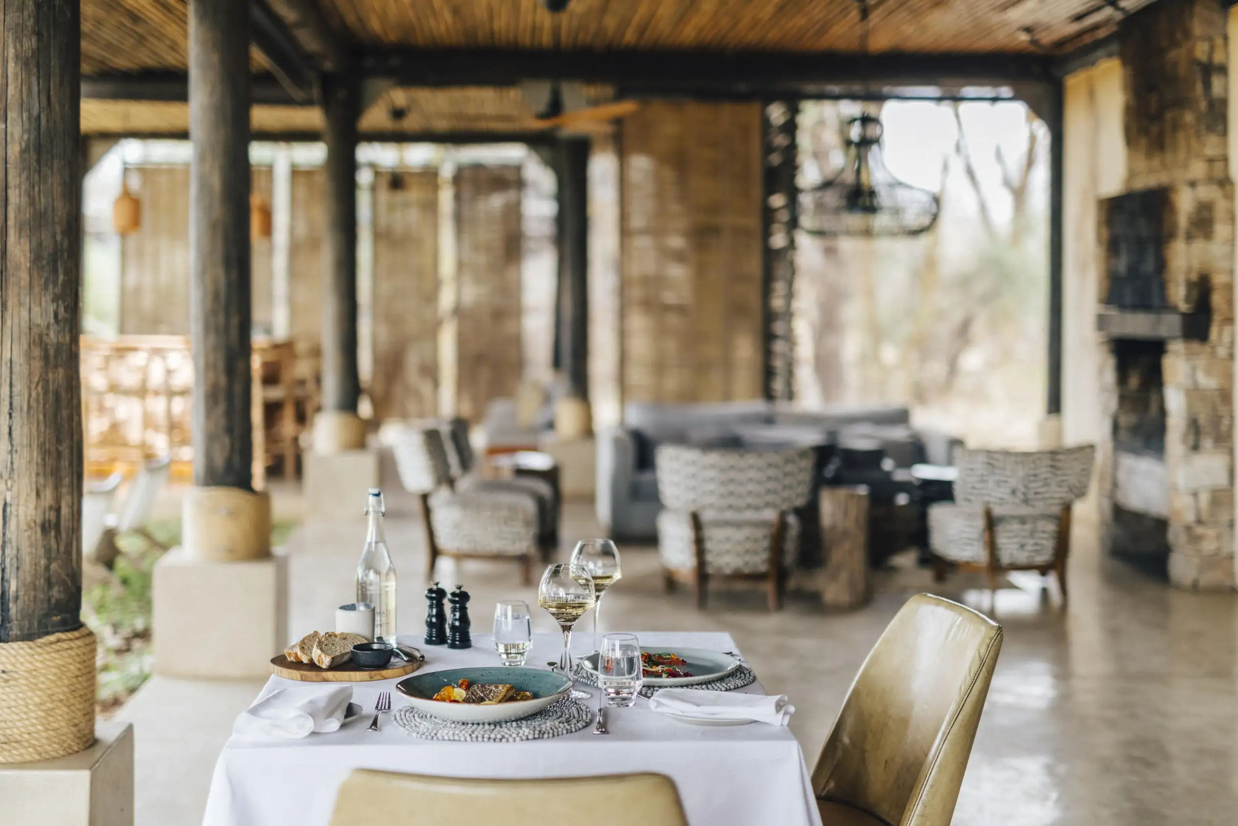 Matetsi Victoria Falls Dining Area