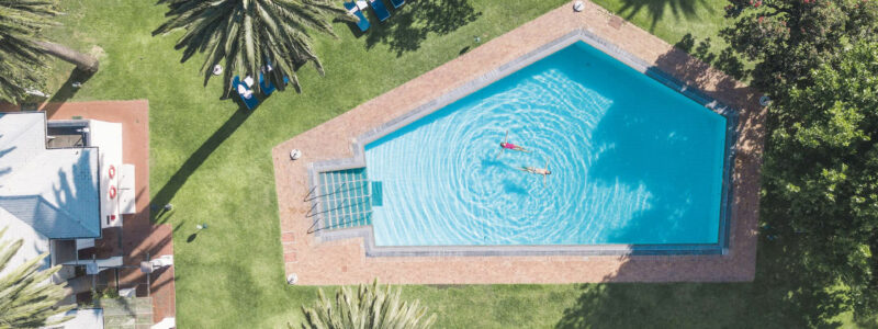 Mount Nelson Pool Aerial View