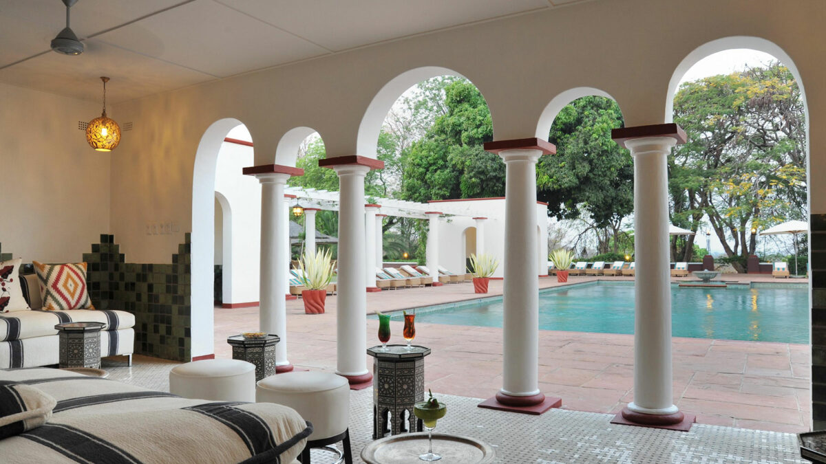 Victoria Falls Hotel Swimming Pool