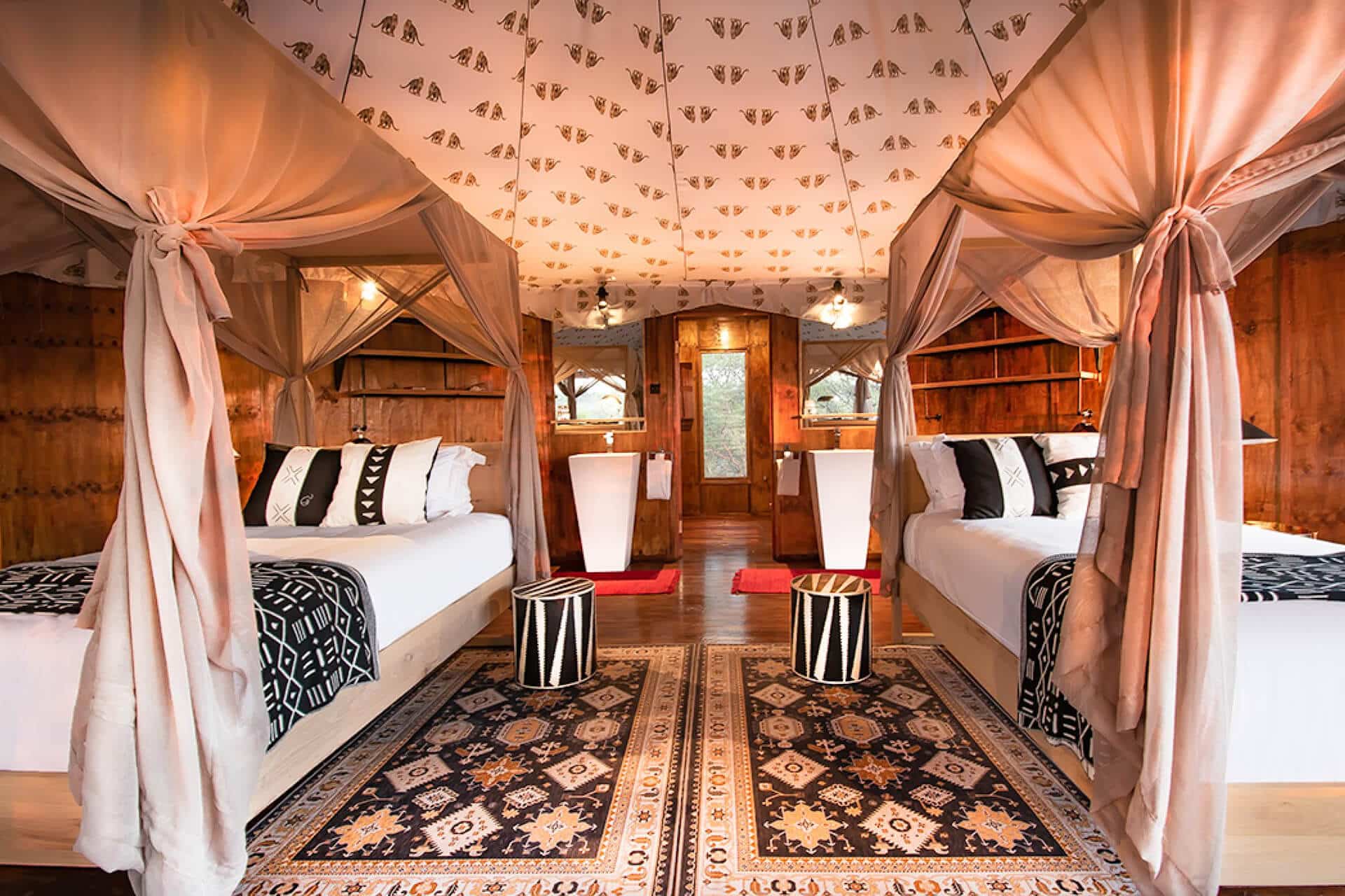 Feline Fields family villa in Botswana which is one of our recommended luxury safari villas