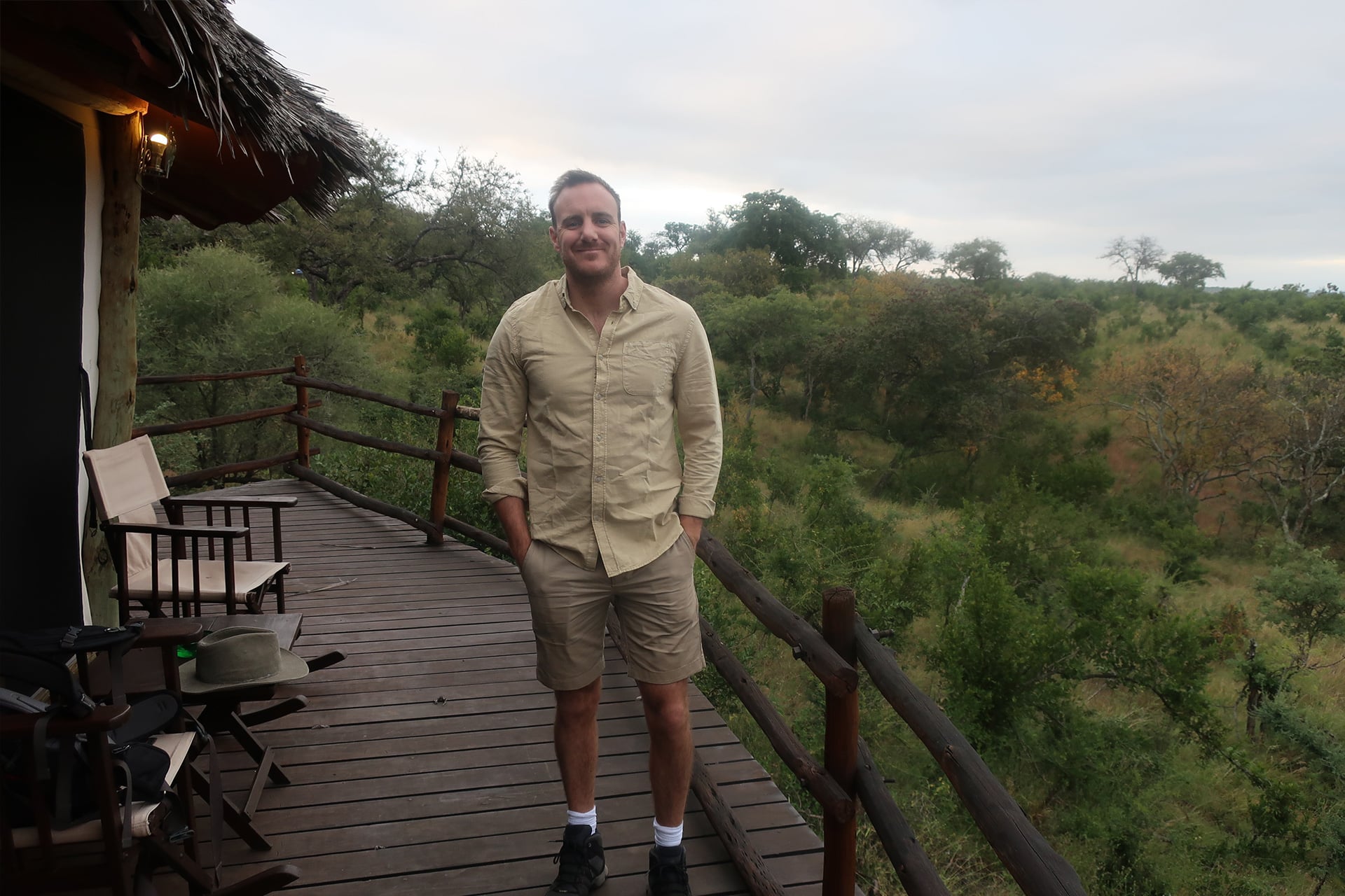 Our CEO while on his Tanzania safari