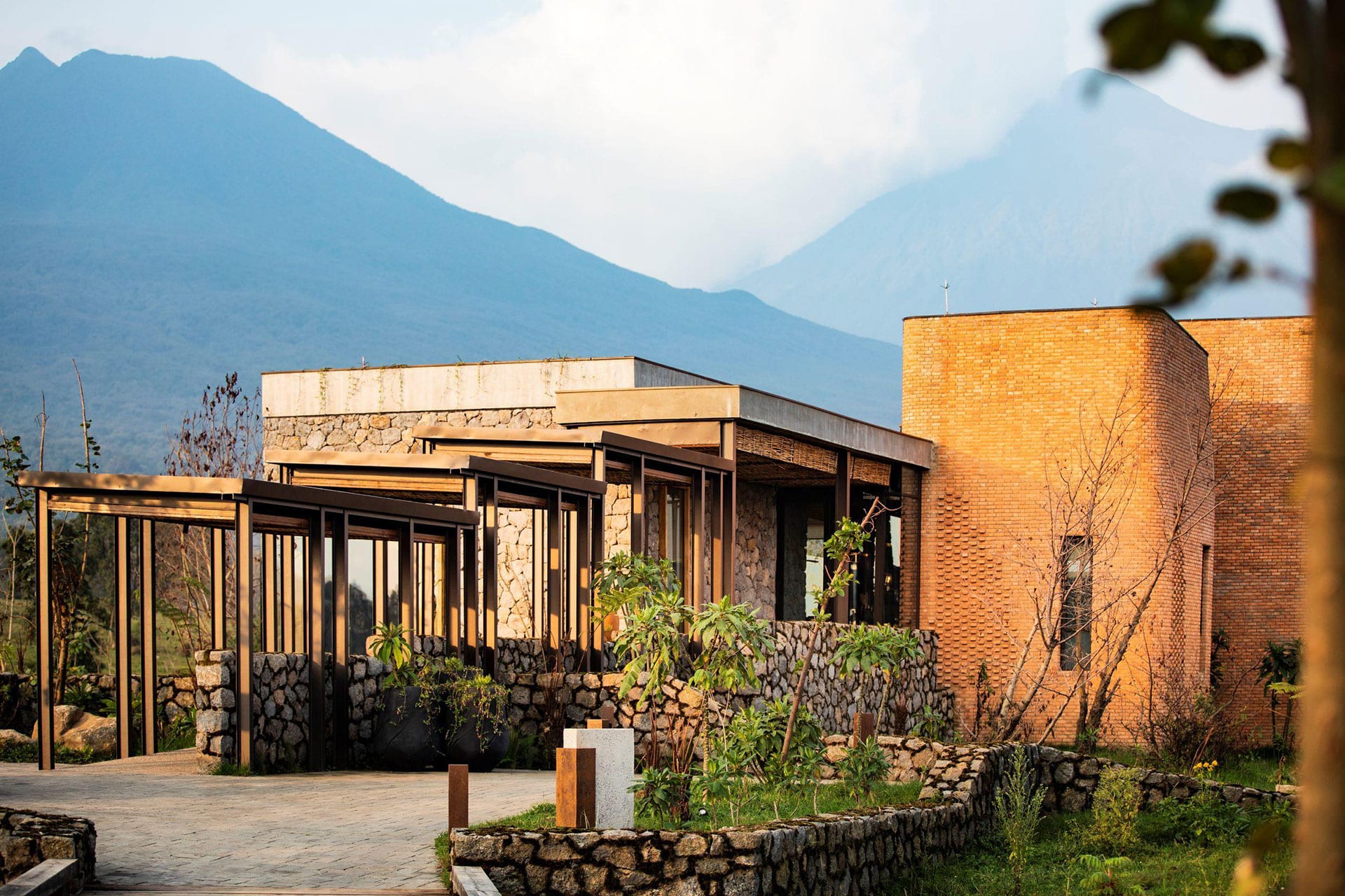 Suite exterior at Singita in Rwanda - solo travelers