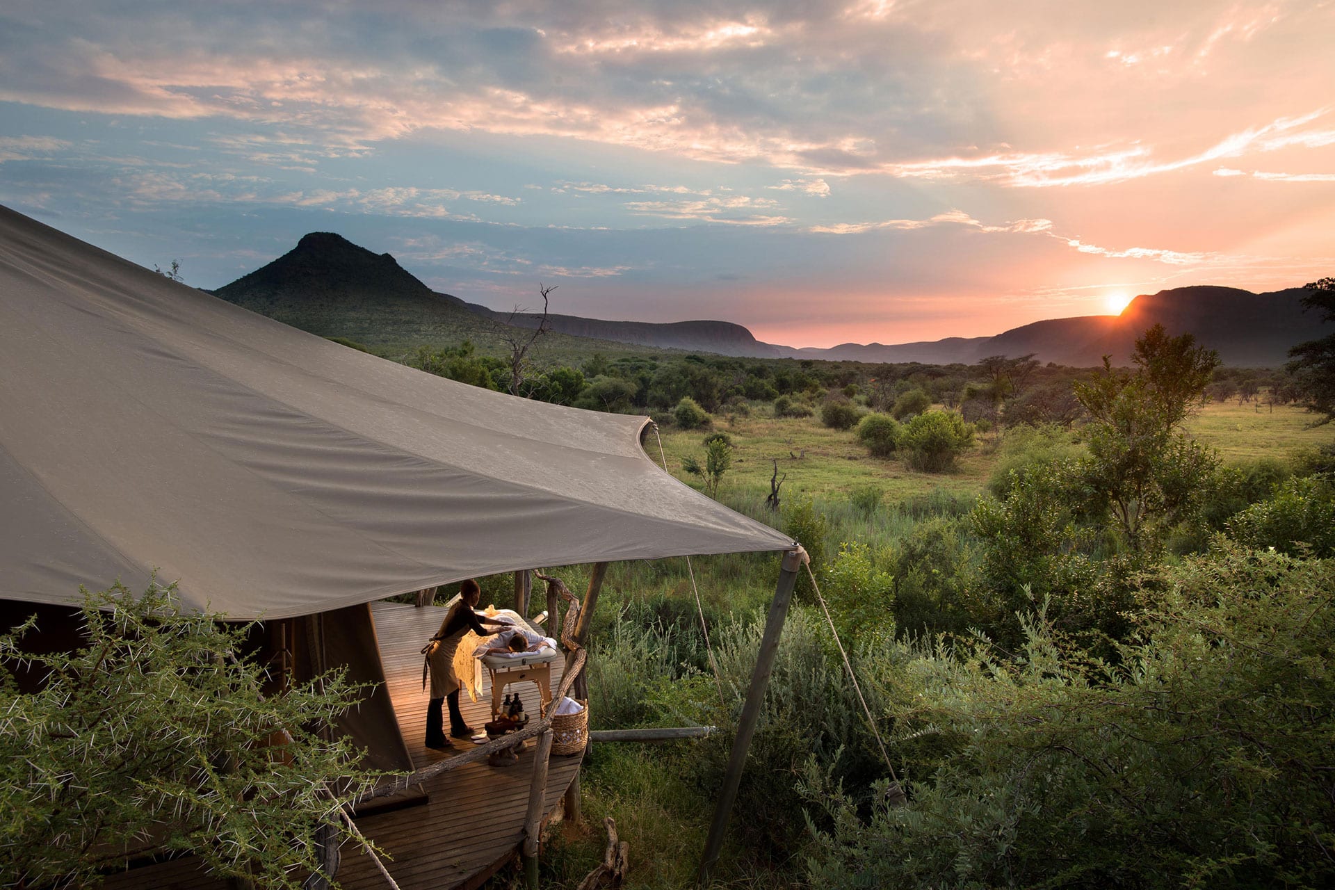 Private in-spa suite - malaria-free safari in south africa