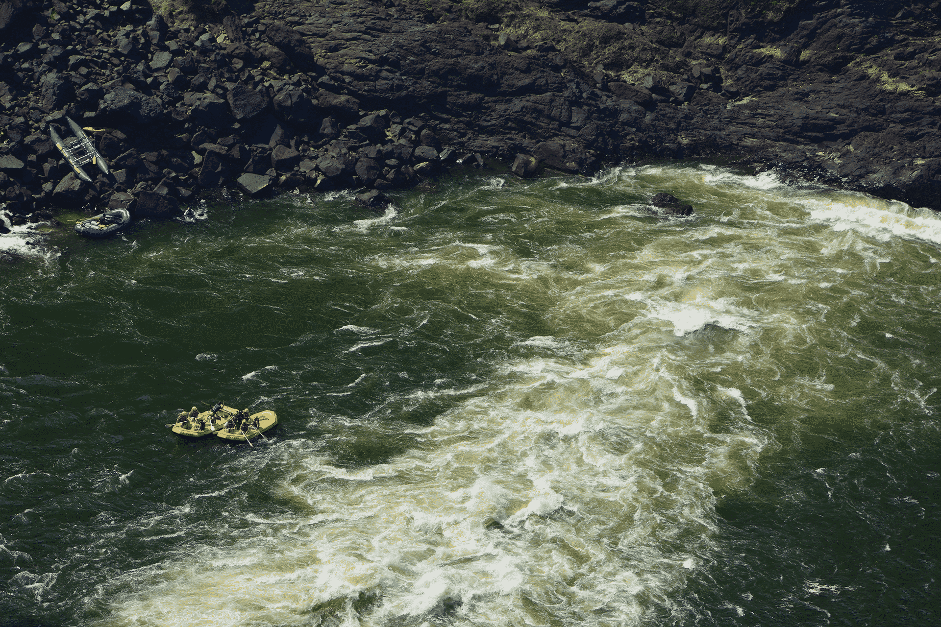 White water rafting experience in Batoka Gorge, Victoria Falls