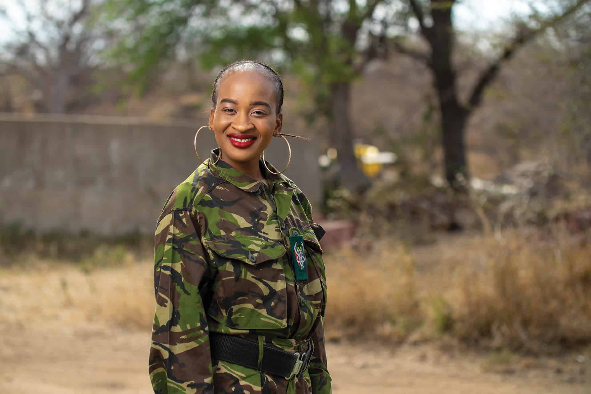 Felicia Mogakane Black Mamba Anti Poaching Unit Sergeant, Operation Centre Manager