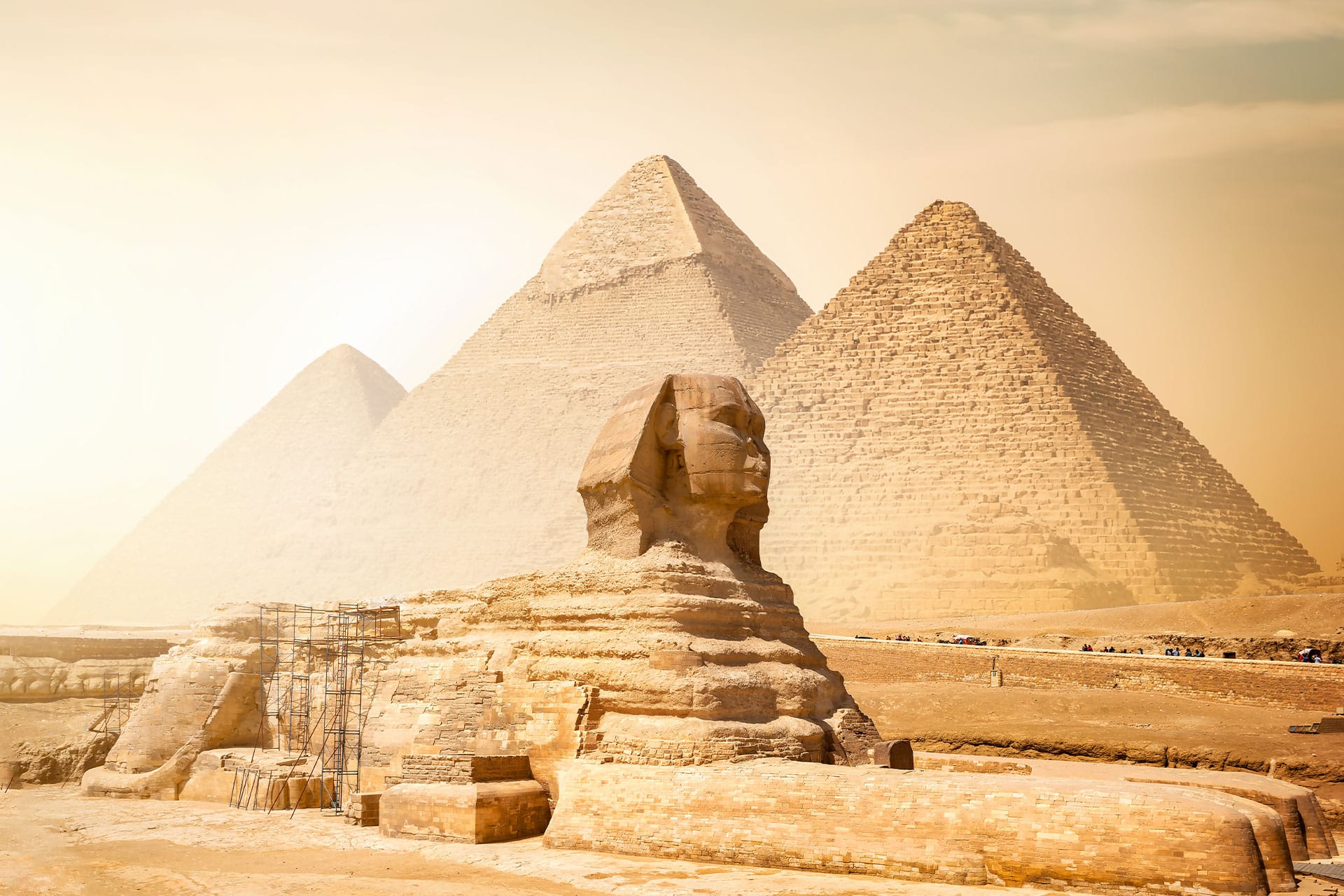 The Great Sphinx of Giza – one of the top attractions in Egypt.