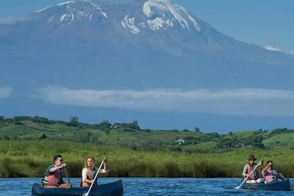 Canoeing on Lake Duluti - Arusha Hotel Tanzania