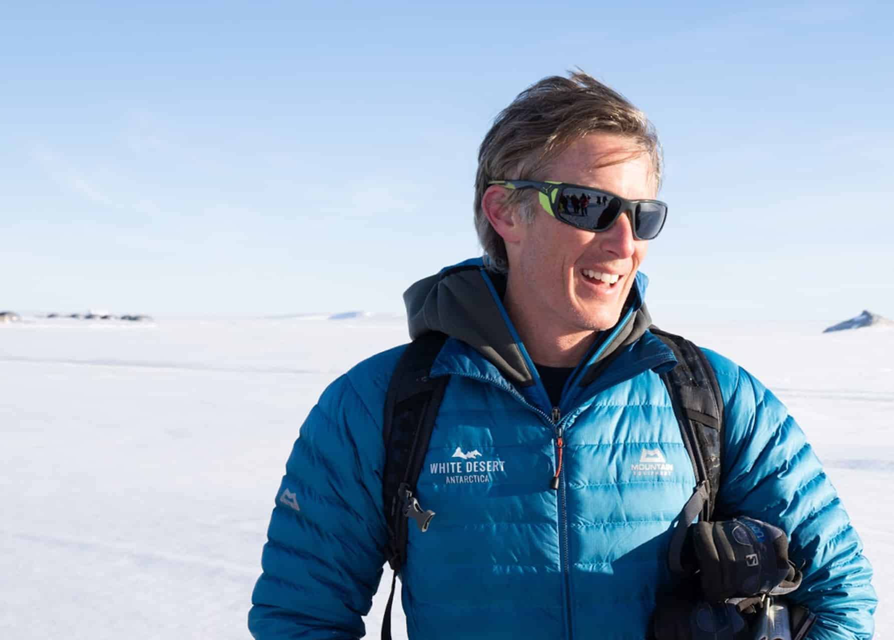 Polar explorer and CEO of White Desert Antarctica, Patrick Woodhead