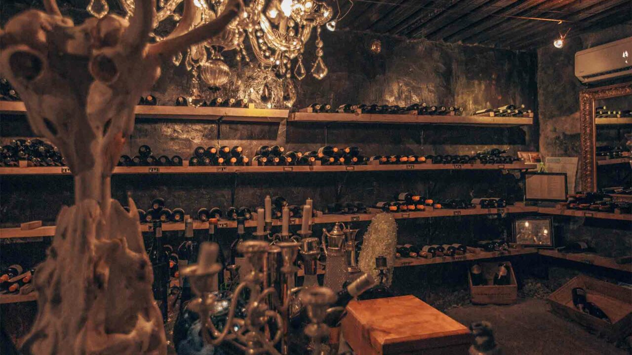 Mozambique safari Underground-wine-cellar