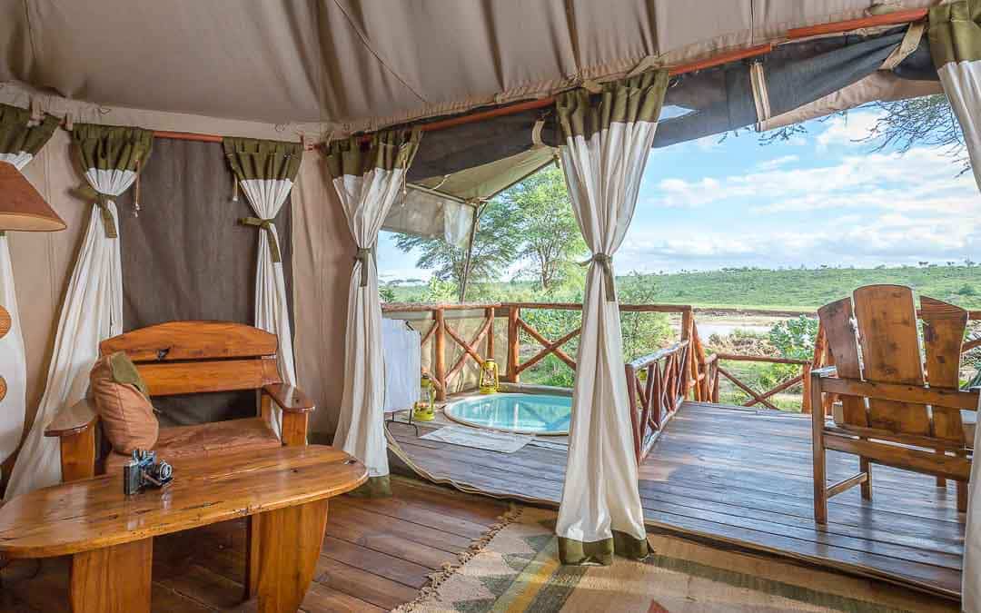Elephant safari Elephant Bedroom Camp Samburu