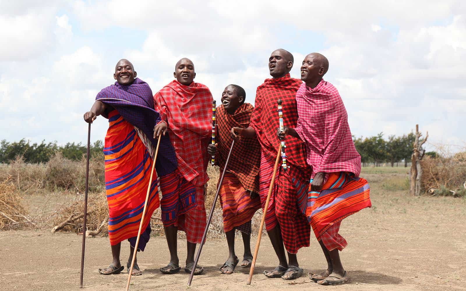 Maasai warriors – always respect local customs when you travel Tanzania.