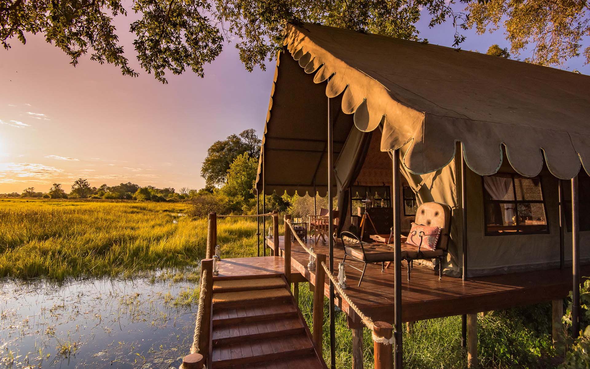 A luxury tent at Duke's Camp, part of Ker & Downey Africa’s best Africa safaris of 2022.