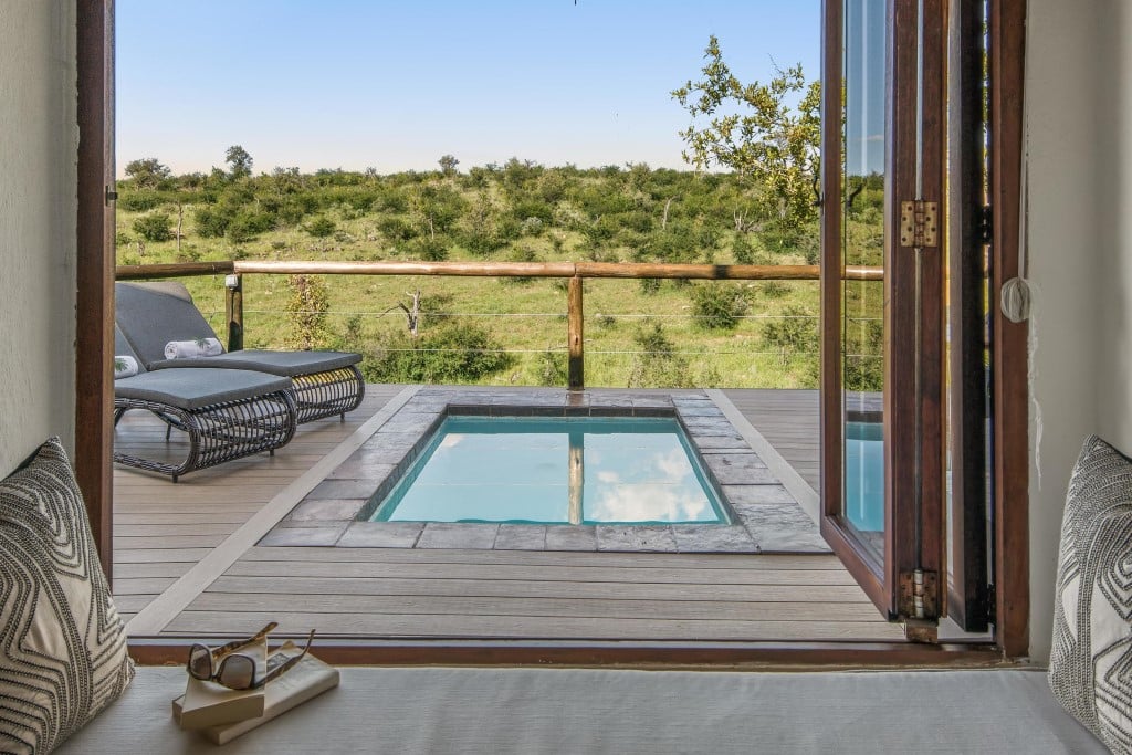 malaria free safari south africa heated pool with Ker & Downey Africa
