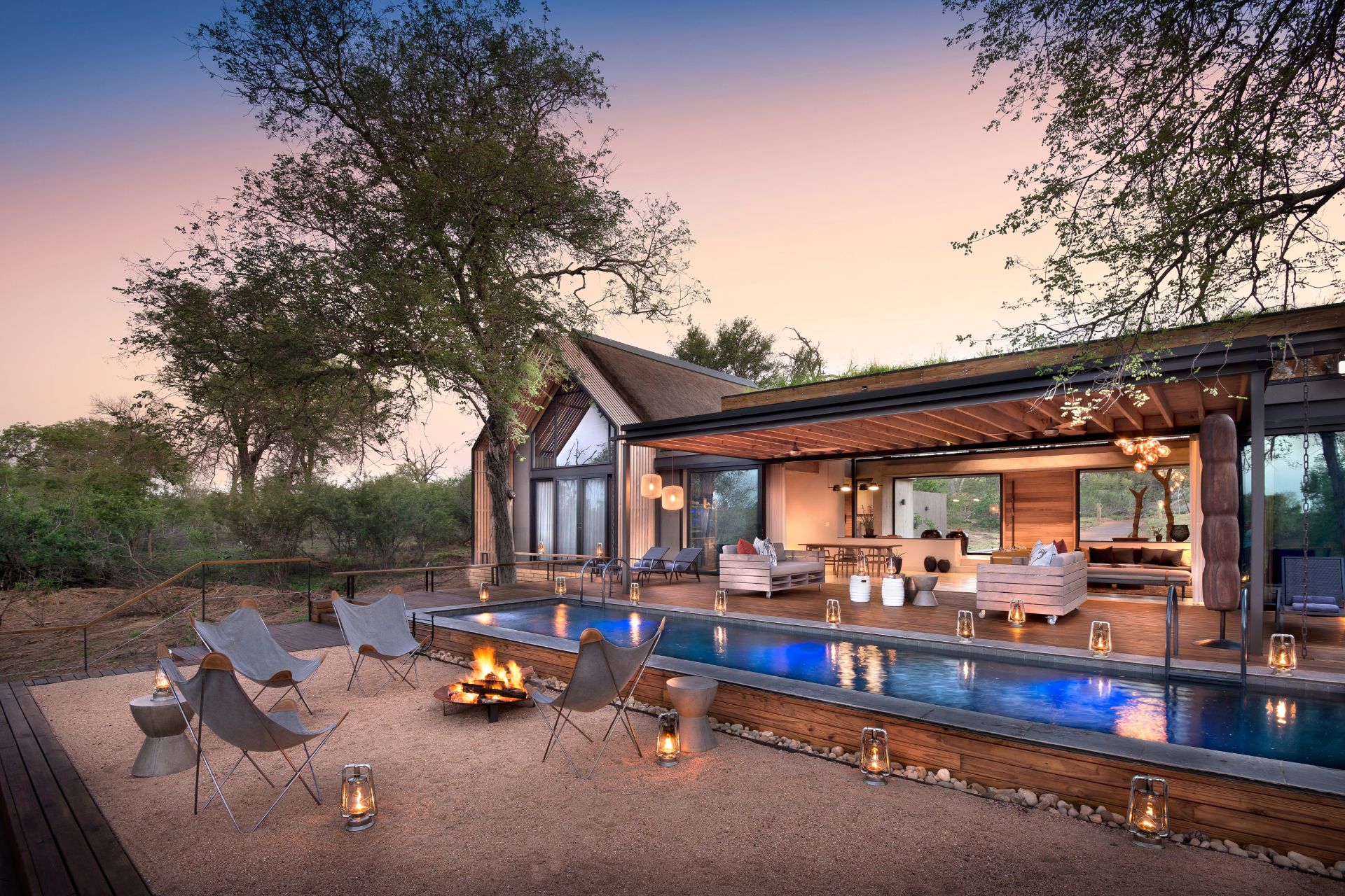 Lion Sands luxury lodge on safari with Ker & Downey Africa