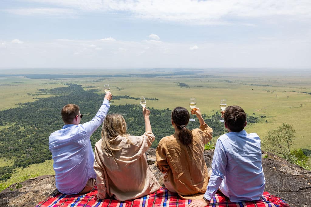 friends champagne cheers safari university summer safari break