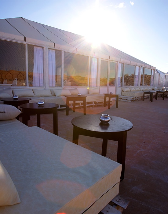 Itran Royal Camp offers a luxurious stay for your thrilling desert getaway on the edge of the Sahara in Morocco