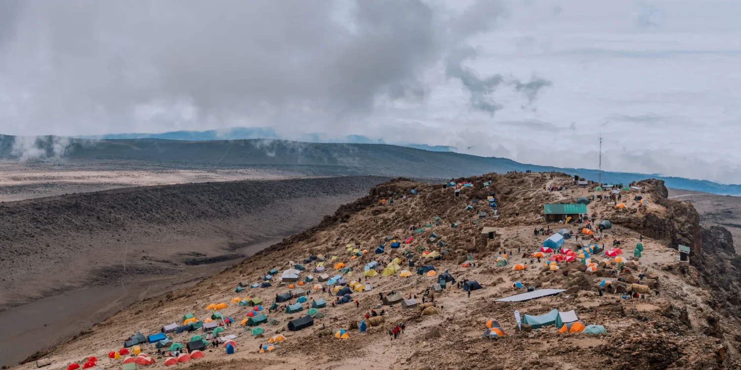 Barafu Camp on Mount Kilimanjaro