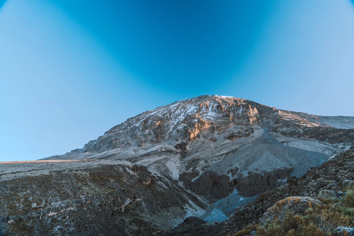 Snow-capped Mount Kilimanjaro