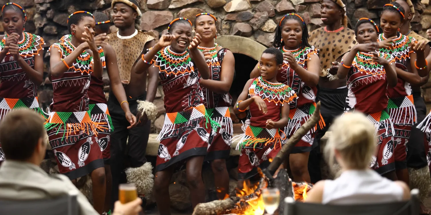 Ethical Cultural Encounters in Africa - Traditional Zulu Dance Performance at Safari Lodge
