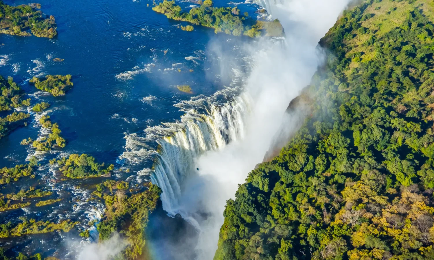 Zambia _ Zambia View of Victoria Falls